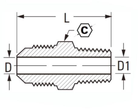 Male Adapter SAE 45 Degree Flare Fittings, Brass Pipe Fittings, Brass Air Fittings, Brass SAE 45 Degree Flare Fittings